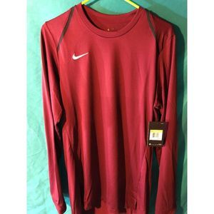 Nike Fit Dry Long Sleeve Burgundy Shirt Sz. S